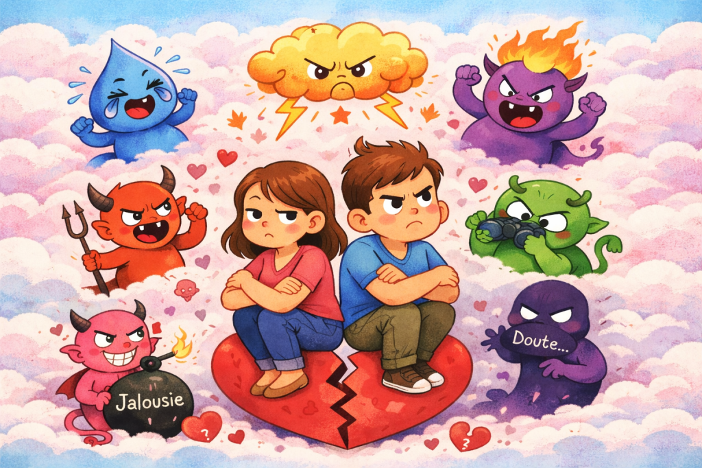 Les démons émotionnels dans le&nbsp;couple